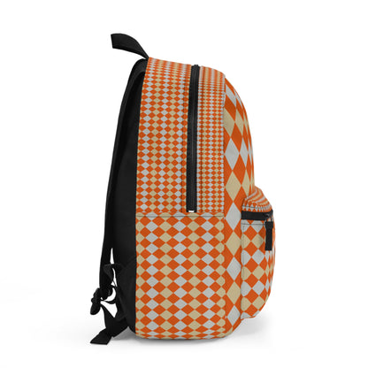 Celina Orange Diamond Design