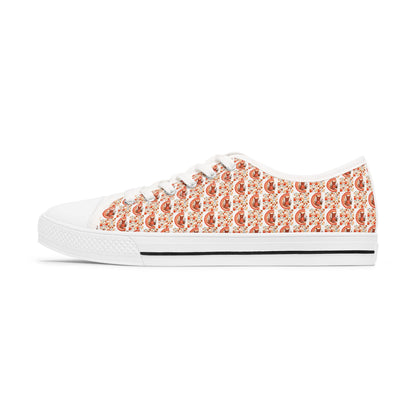 Stylish Women’s Low Top Sneakers with Celina "C" Bobcat Nation Pring