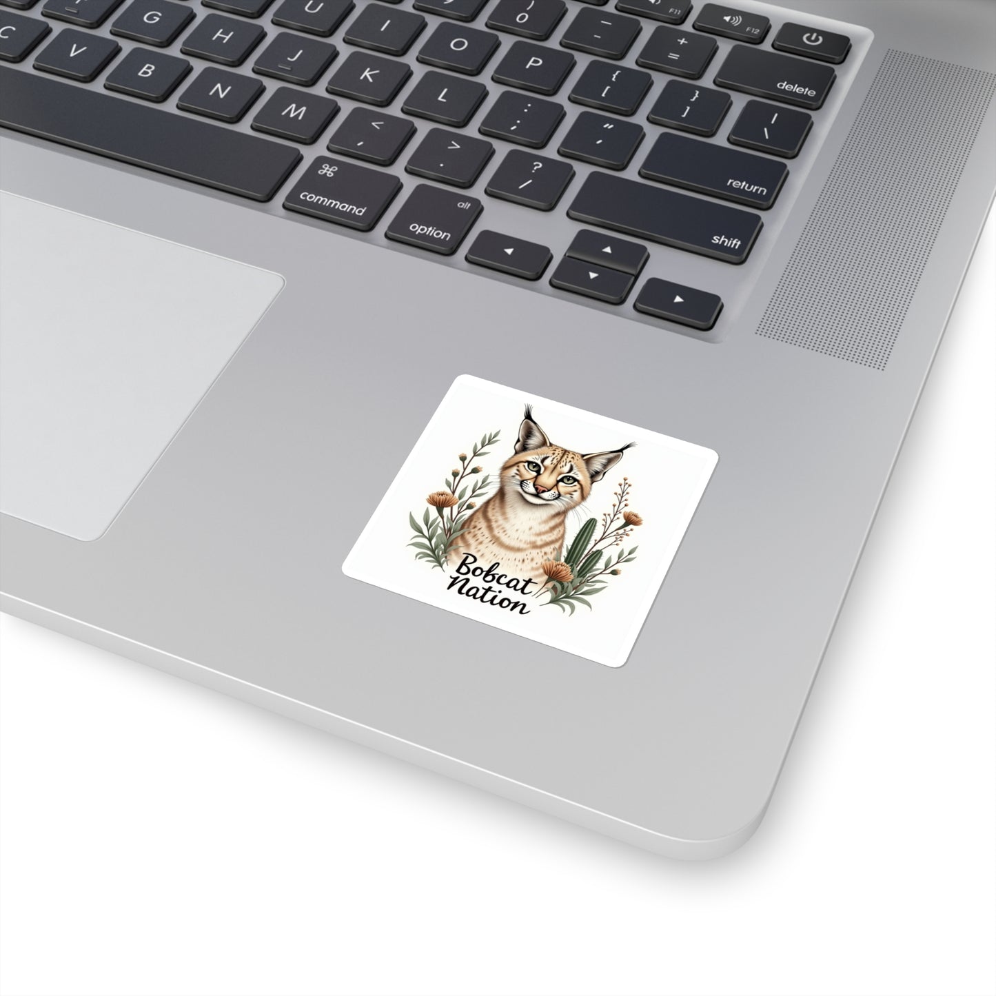 Bobcat Nation Square Stickers