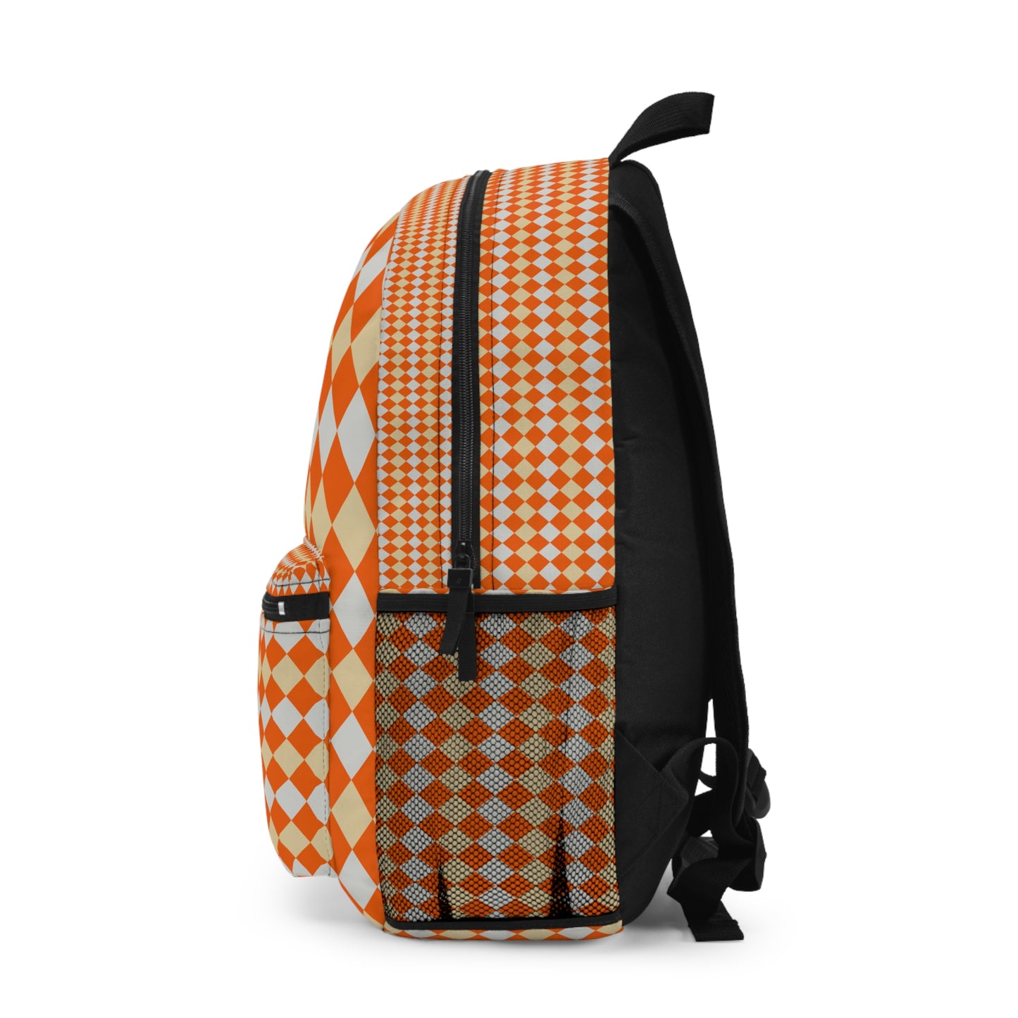 Celina Orange Diamond Design